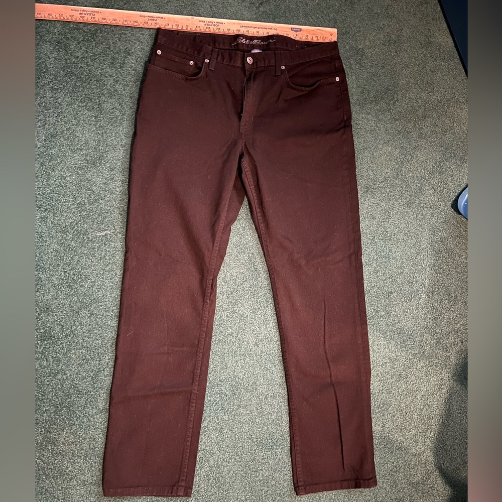 Eddie Bauer Straight Fit black Jeans New